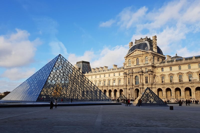 Photography Print - Louvre Museum